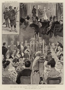 La visita del Principe e della Principessa del Galles a Chatsworth